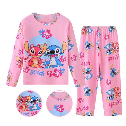 Pijama Punto Ángel Niños Manga Larga / Angel Knit Pajama Kids Long Sleeve