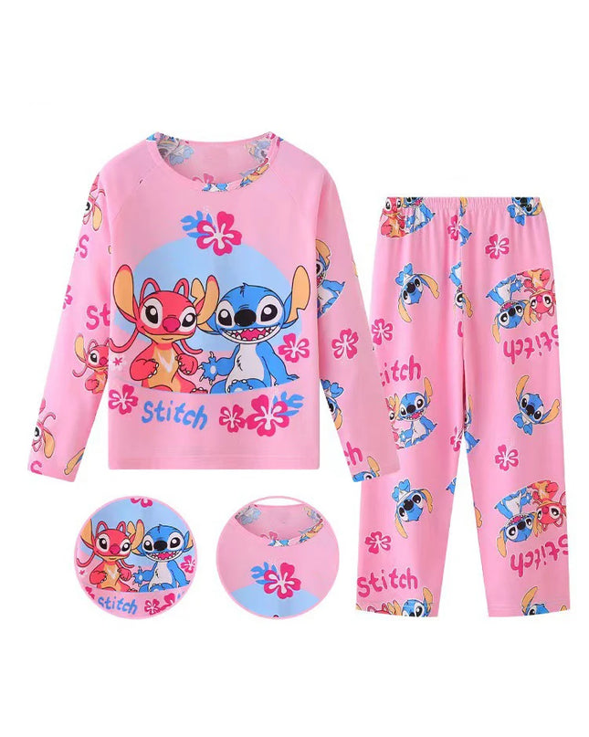 Pijama Punto Ángel Niños Manga Larga / Angel Knit Pajama Kids Long Sleeve