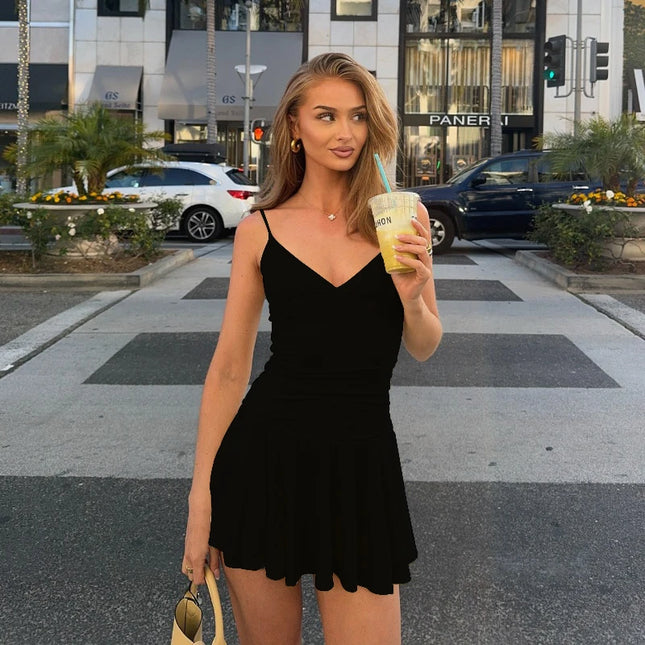 Vestido Liso Ajustado | Solid Fitted Dress