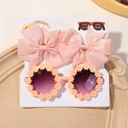 Kids’ hair clips & sunglasses set -Set de horquillas y gafas infantiles