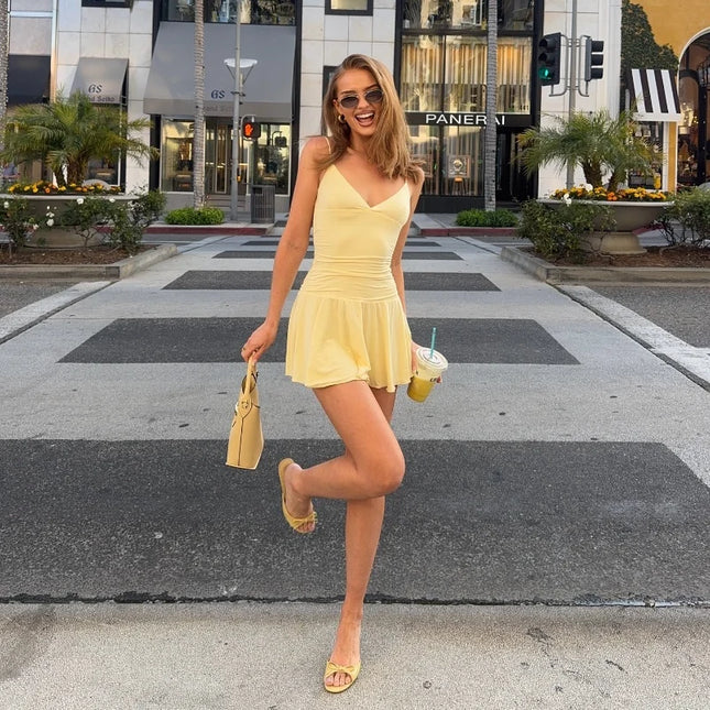 Vestido Liso Ajustado | Solid Fitted Dress