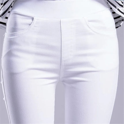 Women’s summer stretchy fitted leggings - Leggings ajustados y elásticos de verano para mujer