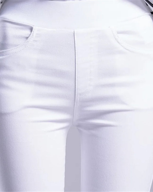 Women’s summer stretchy fitted leggings - Leggings ajustados y elásticos de verano para mujer