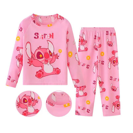 Pijama Punto Ángel Niños Manga Larga / Angel Knit Pajama Kids Long Sleeve