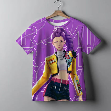 Camiseta Demon Hunters Tie-Dye Niña / Demon Hunters Tie-Dye T-Shirt Girls