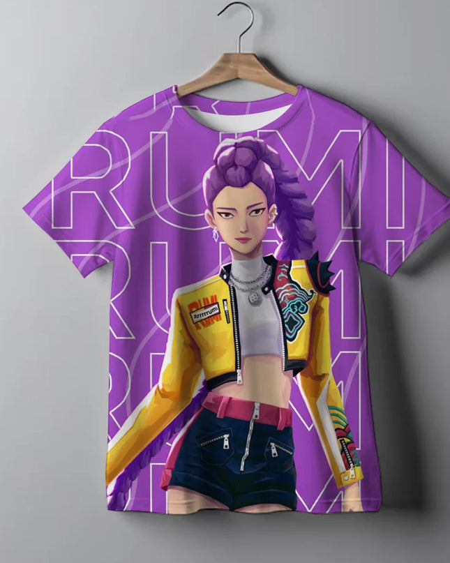 Camiseta Demon Hunters Tie-Dye Niña / Demon Hunters Tie-Dye T-Shirt Girls