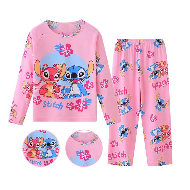 Pijama Punto Ángel Niños Manga Larga / Angel Knit Pajama Kids Long Sleeve