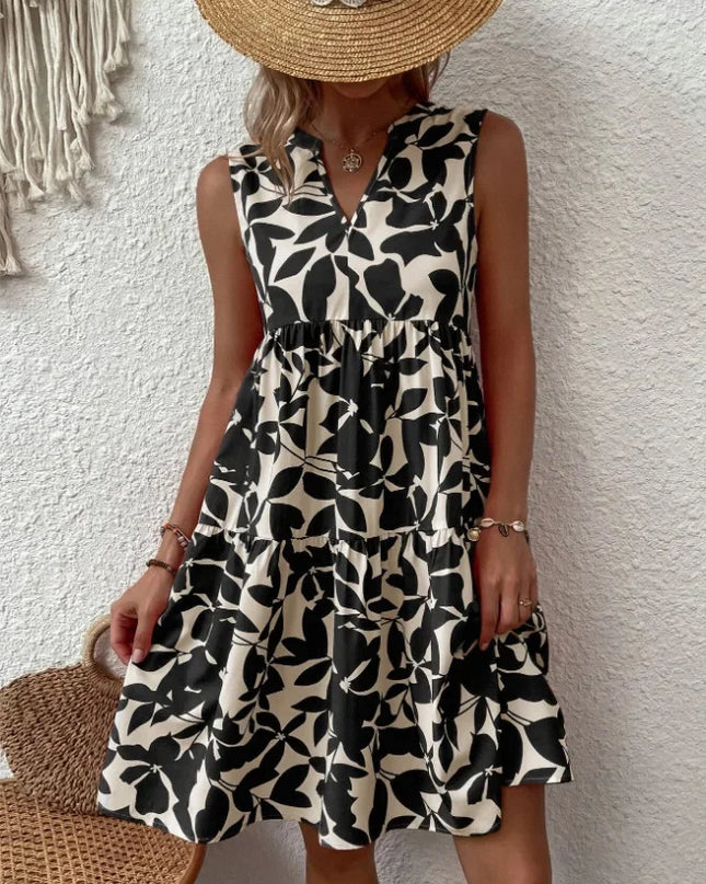 Floral Dress – Fresh and Lightweight Sleeveless.