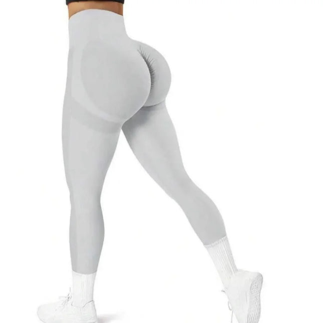Pantalones Yoga Sin Costuras Cintura Alta / Seamless High Waist Yoga Pants