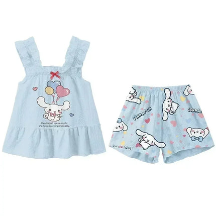 Conjunto Sanrio Cinnamoroll Kuromi Niña / Sanrio Cinnamoroll Kuromi Set Girl