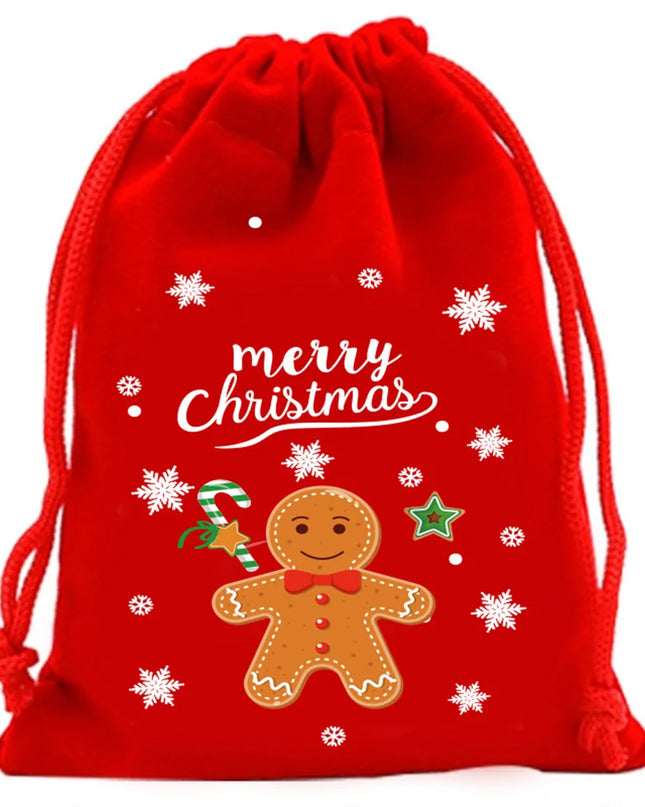 Bolos de dulce navideños / Christmas candy bags
