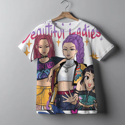 Camiseta Demon Hunters Tie-Dye Niña / Demon Hunters Tie-Dye T-Shirt Girls