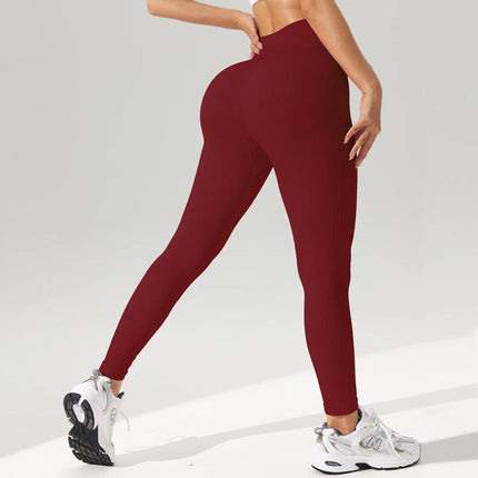 Mallas Deportivas Control Barriga Sin Costuras / Seamless Tummy Control Sports Leggings