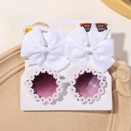Kids’ hair clips & sunglasses set -Set de horquillas y gafas infantiles