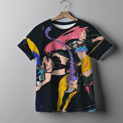 Camiseta Demon Hunters Tie-Dye Niña / Demon Hunters Tie-Dye T-Shirt Girls